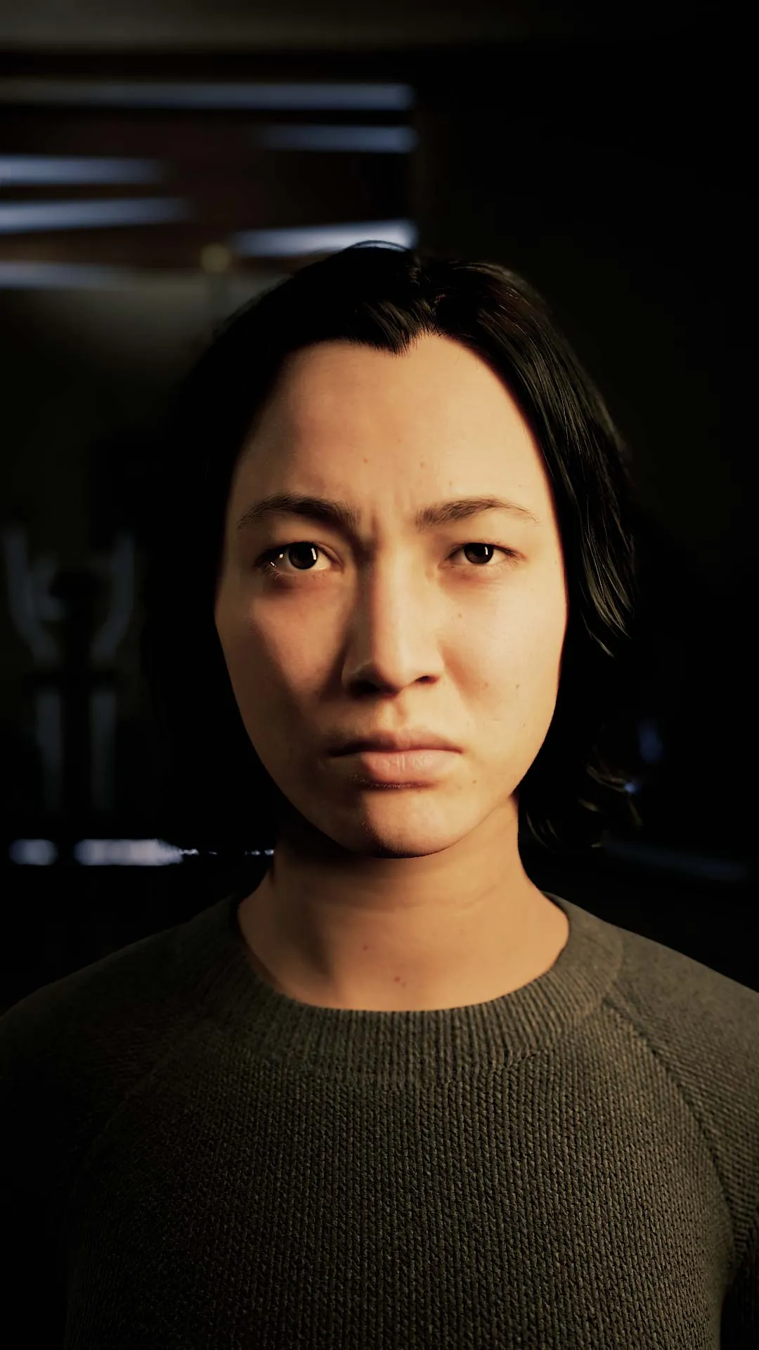 Face of a woman