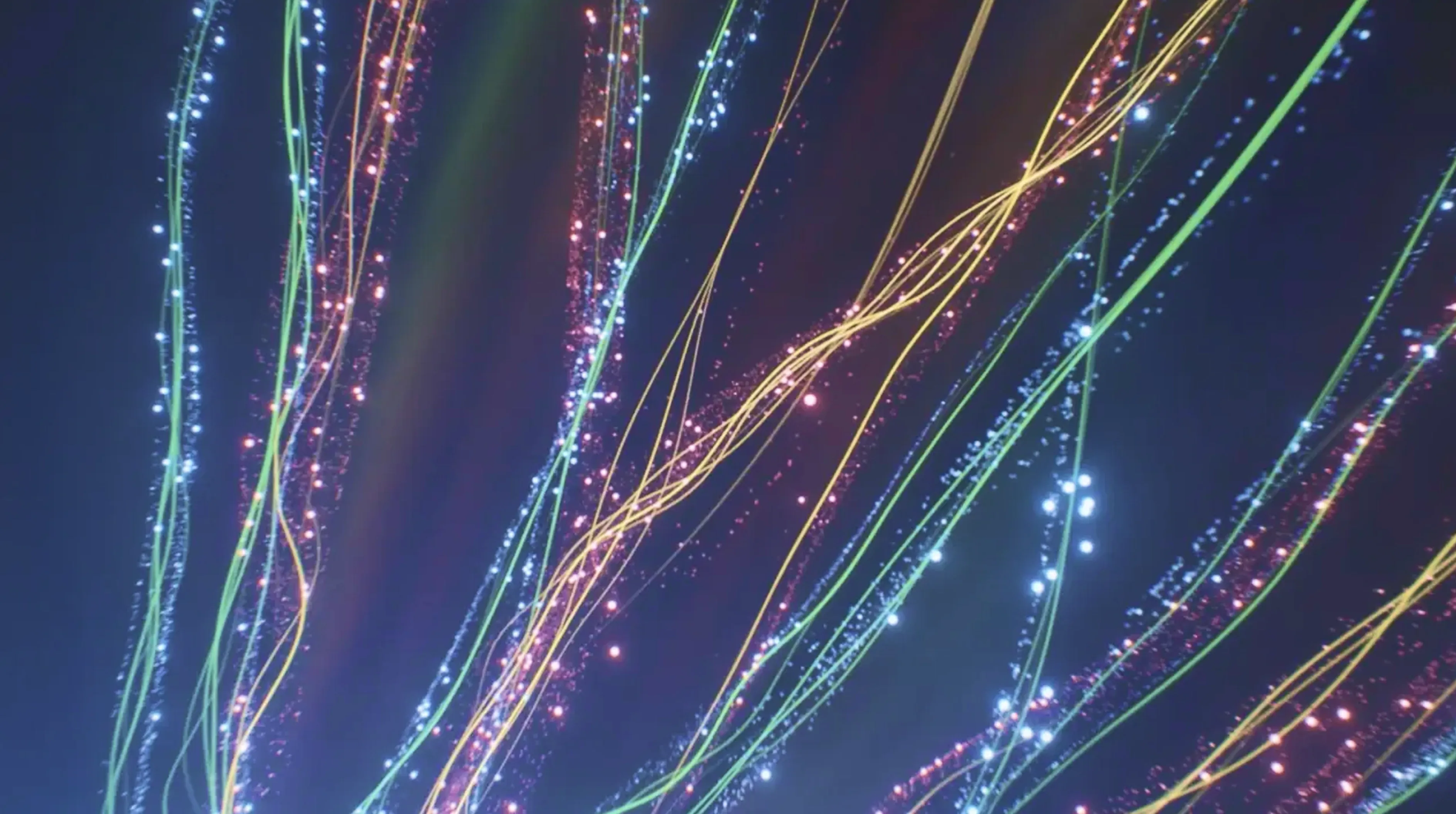 Sparkling colourful illustration