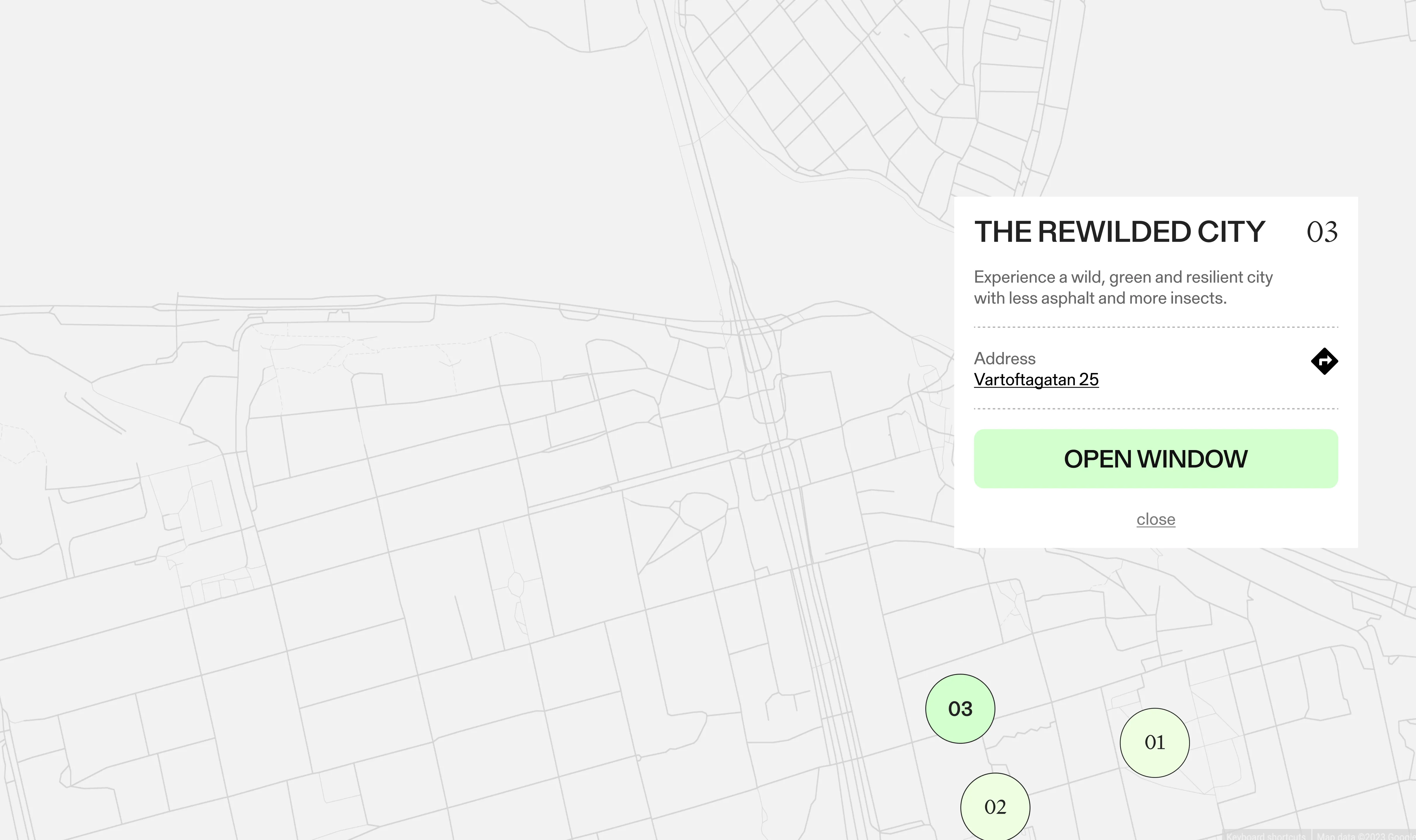 map inside mobile app